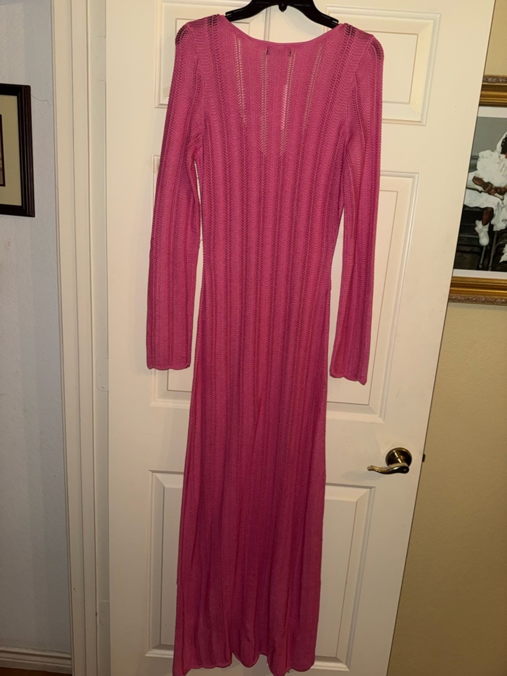 Naked Wardrobe Long Sleeve Knit Maxi Dress - Picture 9 of 11